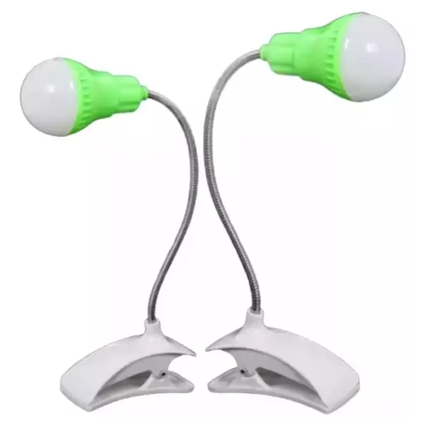 Lampara De Escritorio Con Clip Usb Led Ampolleta