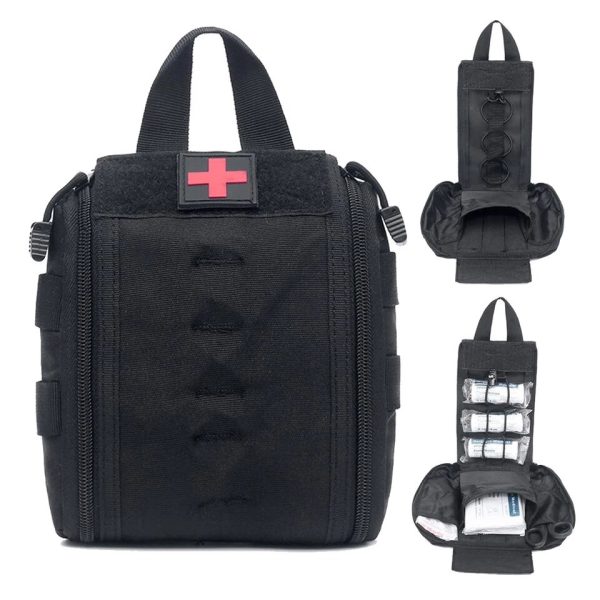 Pouch Tactico Primeros Auxilios Molle Emergencia Médica