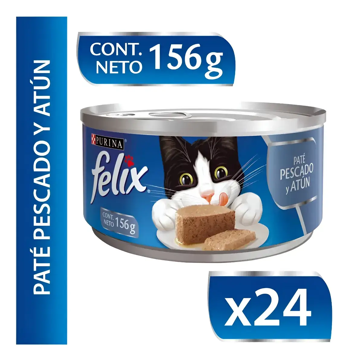 D_NQ_NP_2X_837418-MLC93419606373_092025-F-pack-24-unidades-felix-lata-pate-de-pescado-156gr (1)